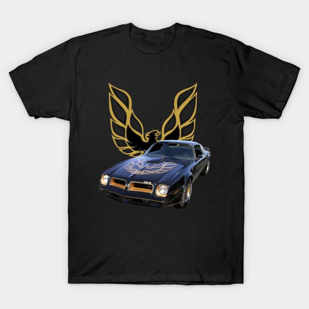1976 Pontiac Firebird Trans AM SE T-Shirt by Permages LLC